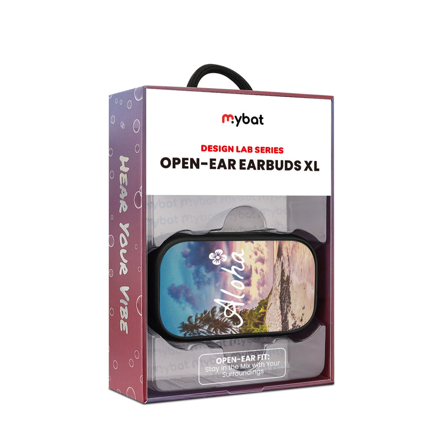 MyBat Design Lab Open-Ear Earbuds XL - Black - Aloha - MFHSBTST271-133-10.jpg