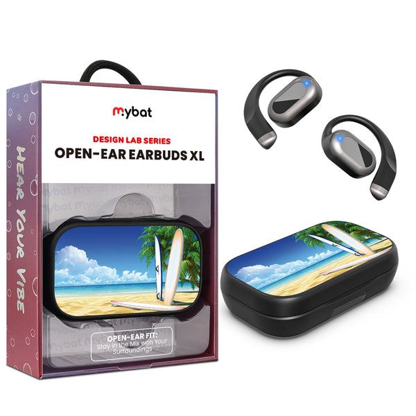 MyBat Design Lab Open-Ear Earbuds XL - Black - Surf's Up - MFHSBTST271-135-1.jpg