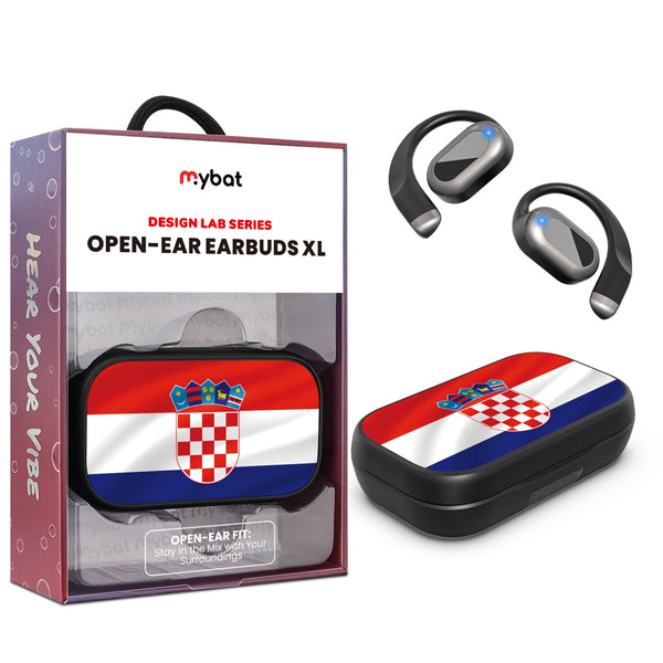 MyBat Design Lab Open-Ear Earbuds XL - Black - Croatia Flag - MFHSBTST271-143-1.jpg