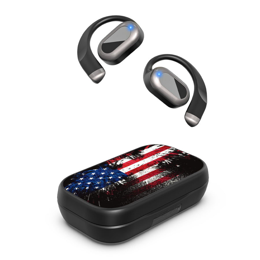 MyBat Design Lab Open-Ear Earbuds XL - Black - American Eagle - MFHSBTST271-169-2.jpg