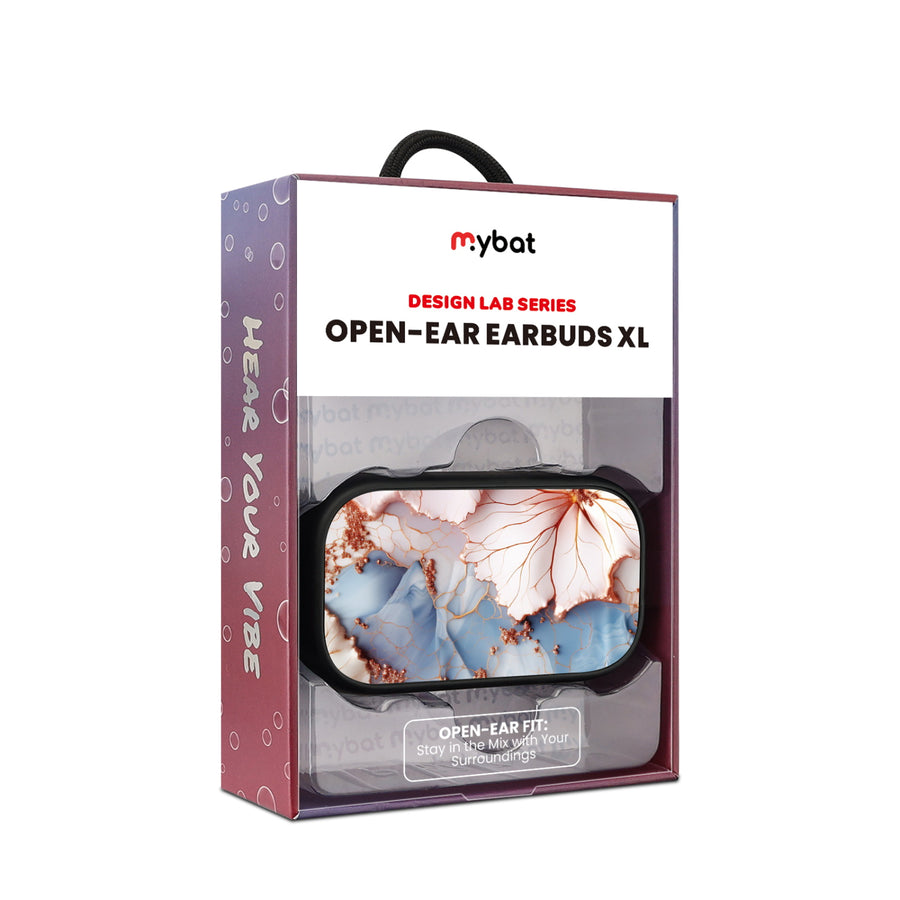 MyBat Design Lab Open-Ear Earbuds XL - Black - Petal Veins - MFHSBTST271-214-10.jpg