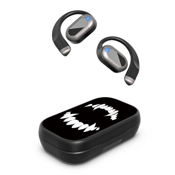 MyBat Design Lab Open-Ear Earbuds XL - Black - Vampire Fangs - MFHSBTST271-230-2.jpg