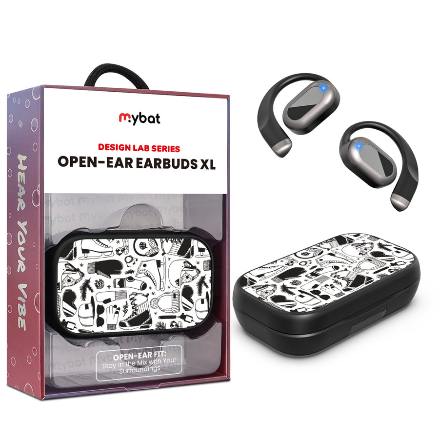 MyBat Design Lab Open-Ear Earbuds XL - Black - Hit the Slopes - MFHSBTST271-325-1.jpg