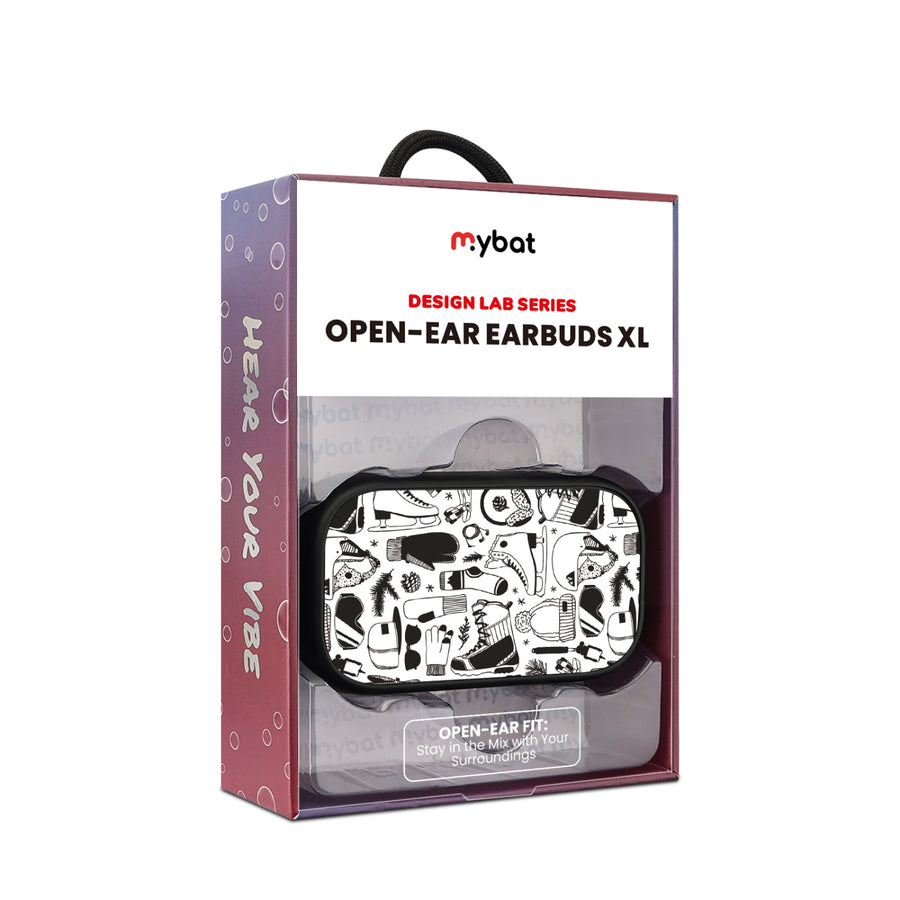 MyBat Design Lab Open-Ear Earbuds XL - Black - Hit the Slopes - MFHSBTST271-325-10.jpg