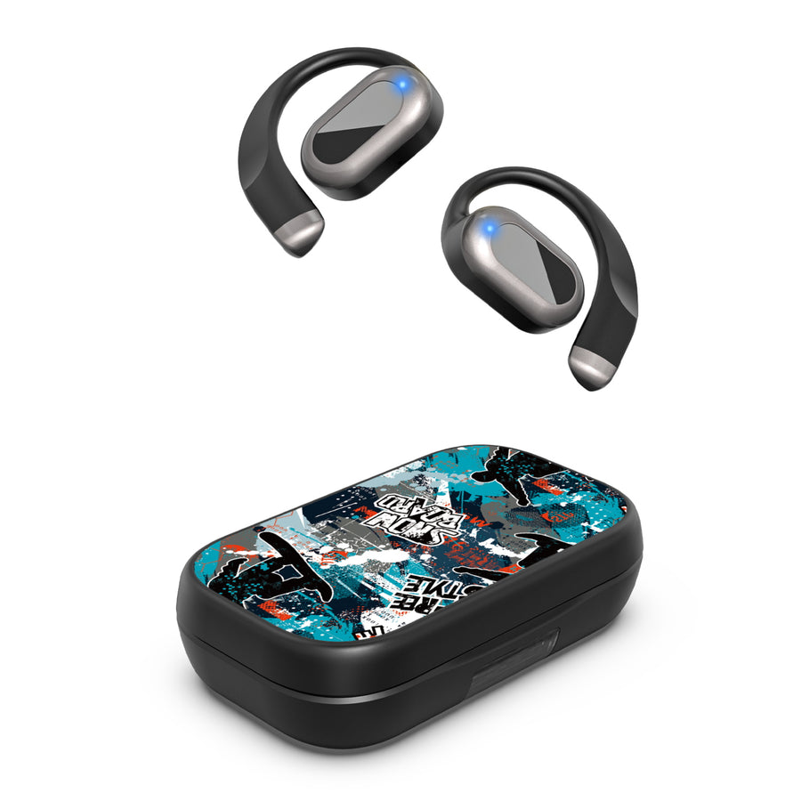 MyBat Design Lab Open-Ear Earbuds XL - Black - Shredding Freestyle - MFHSBTST271-326-2.jpg