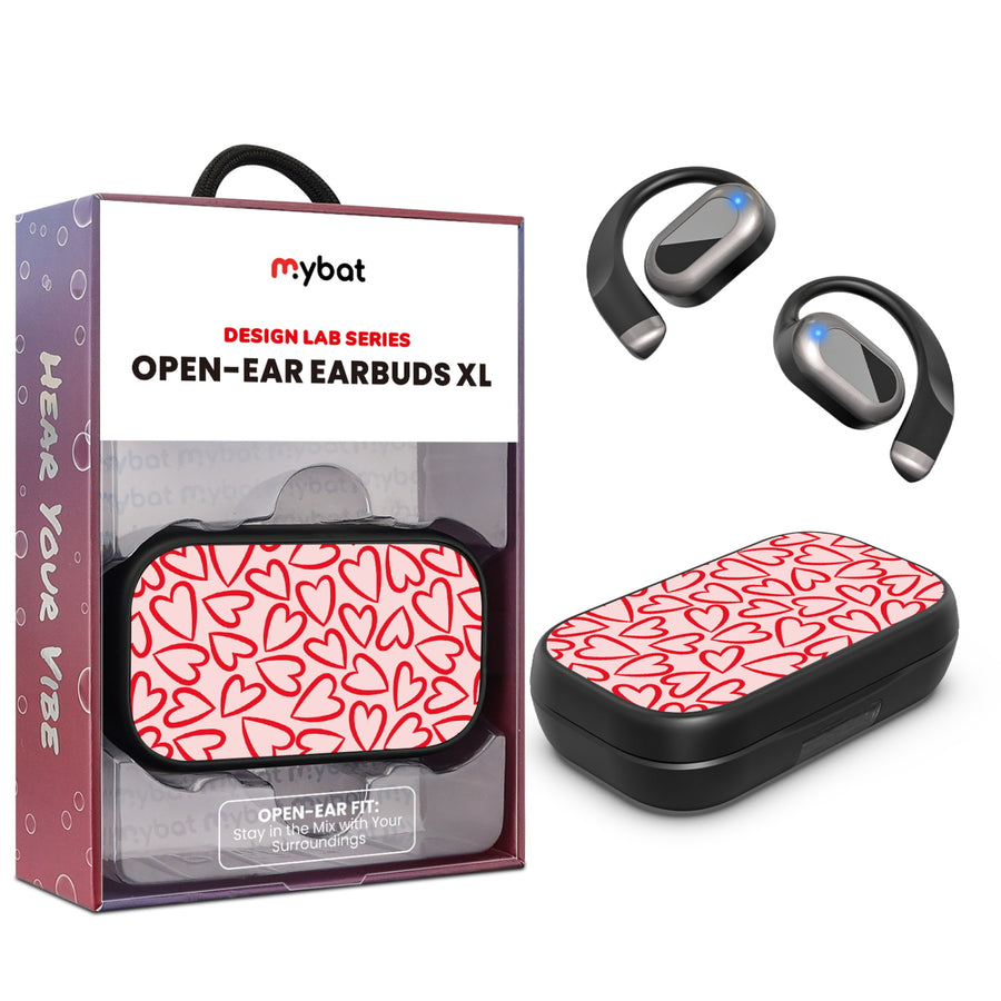 MyBat Design Lab Open-Ear Earbuds XL - Black - Endless Hearts - MFHSBTST271-338-1.jpg