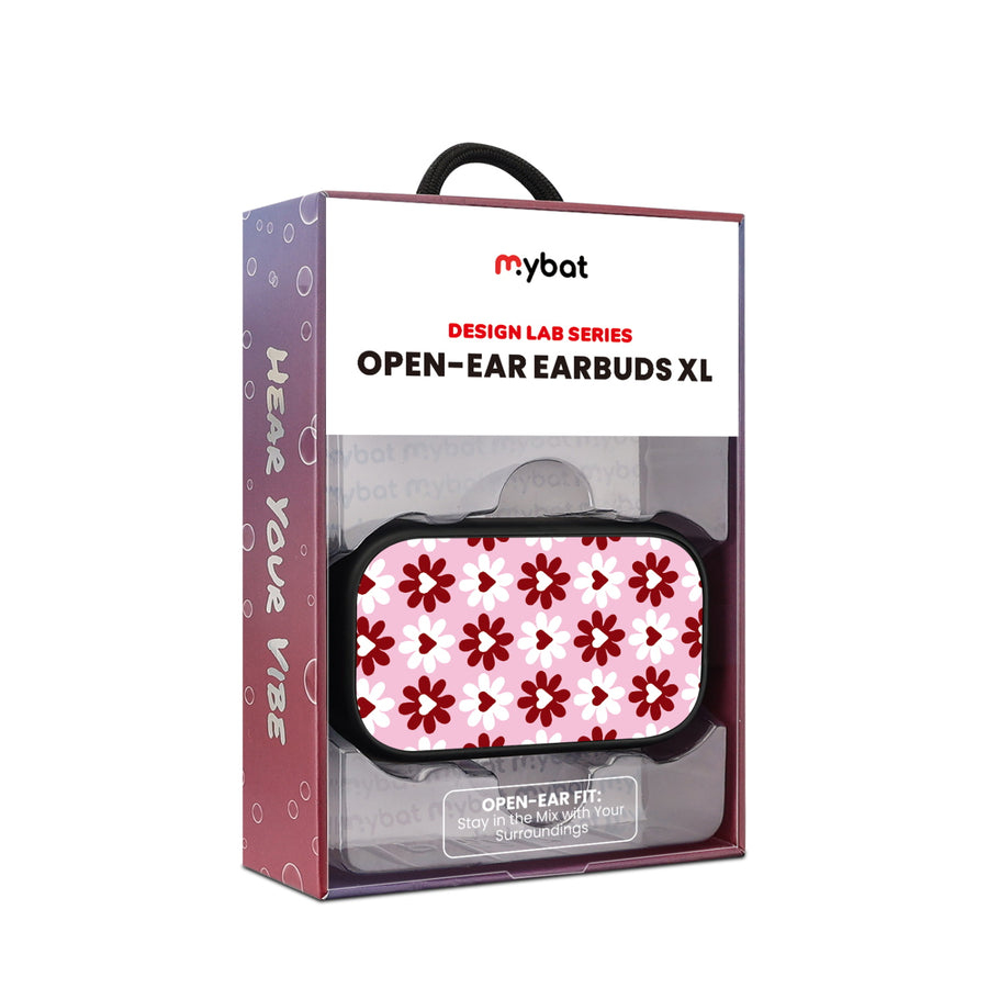 MyBat Design Lab Open-Ear Earbuds XL - Black - Love in Bloom - MFHSBTST271-341-10.jpg