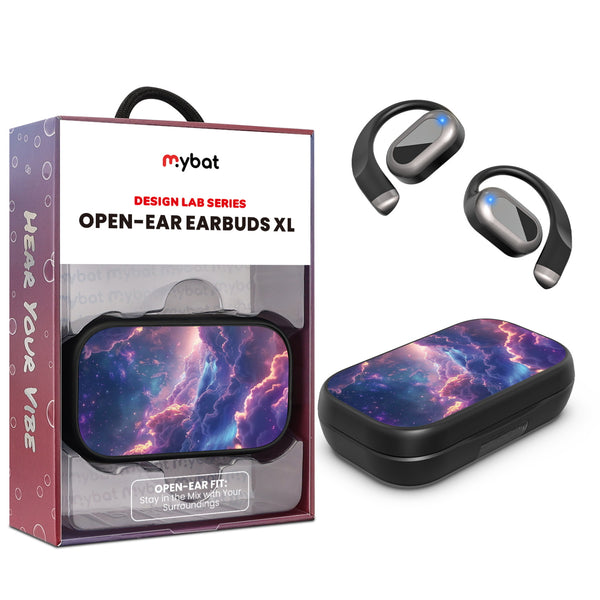 MyBat Design Lab Open-Ear Earbuds XL - Black - Galaxy Clouds - MFHSBTST271-345-1.jpg