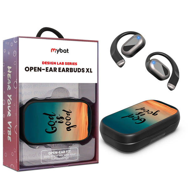 MyBat Design Lab Open-Ear Earbuds XL - Black - God is Good - MFHSBTST271-364-1.jpg