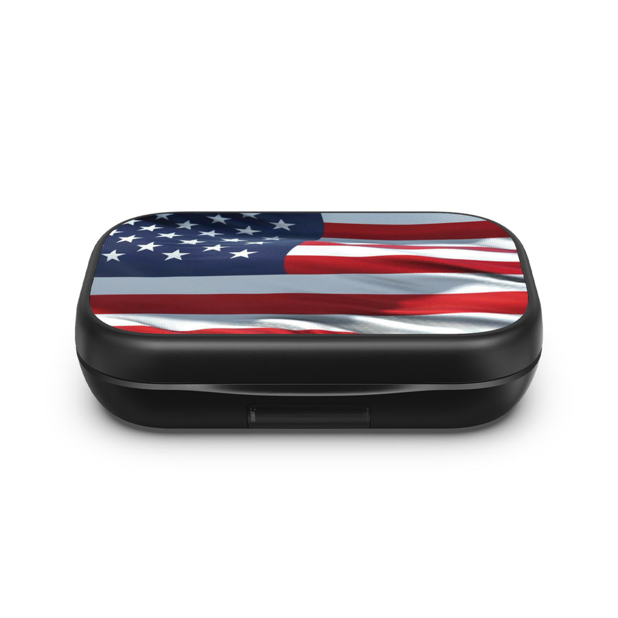 MyBat Design Lab Open-Ear Earbuds XL - Black - Waving USA FLag - MFHSBTST271-367-4.jpg