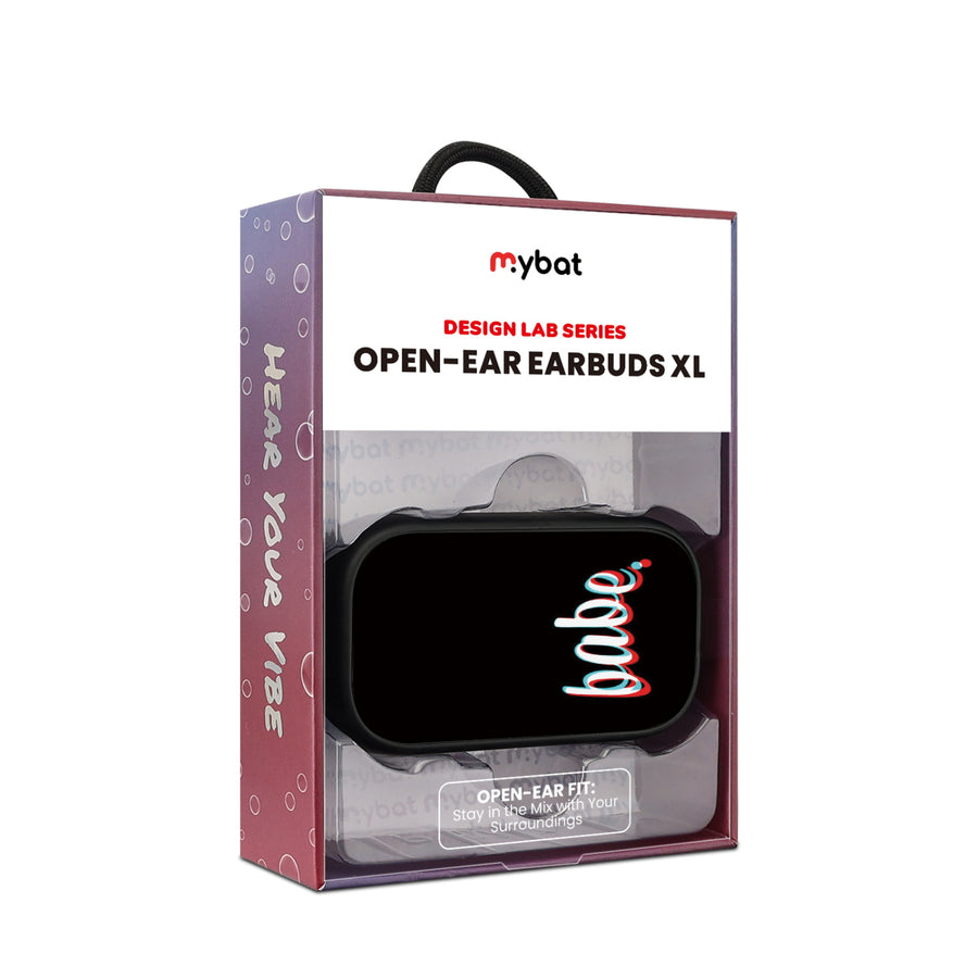 MyBat Design Lab Open-Ear Earbuds XL - Black - Babe - MFHSBTST271-369-10.jpg