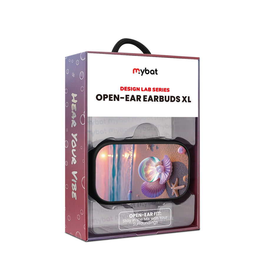 MyBat Design Lab Open-Ear Earbuds XL - Black - Seashell Beach - MFHSBTST271-374-10.jpg