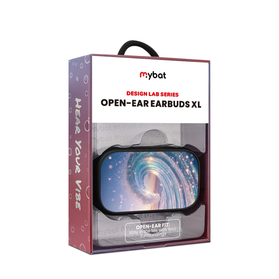 MyBat Design Lab Open-Ear Earbuds XL - Black - Dreamy Waves - MFHSBTST271-379-10.jpg