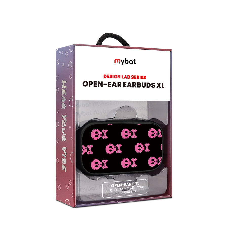 MyBat Design Lab Open-Ear Earbuds XL - Black - Pretty Poison - MFHSBTST271-416-10.jpg