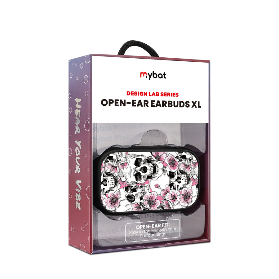 MyBat Design Lab Open-Ear Earbuds XL - Black - Death Blooms - MFHSBTST271-419-10.jpg