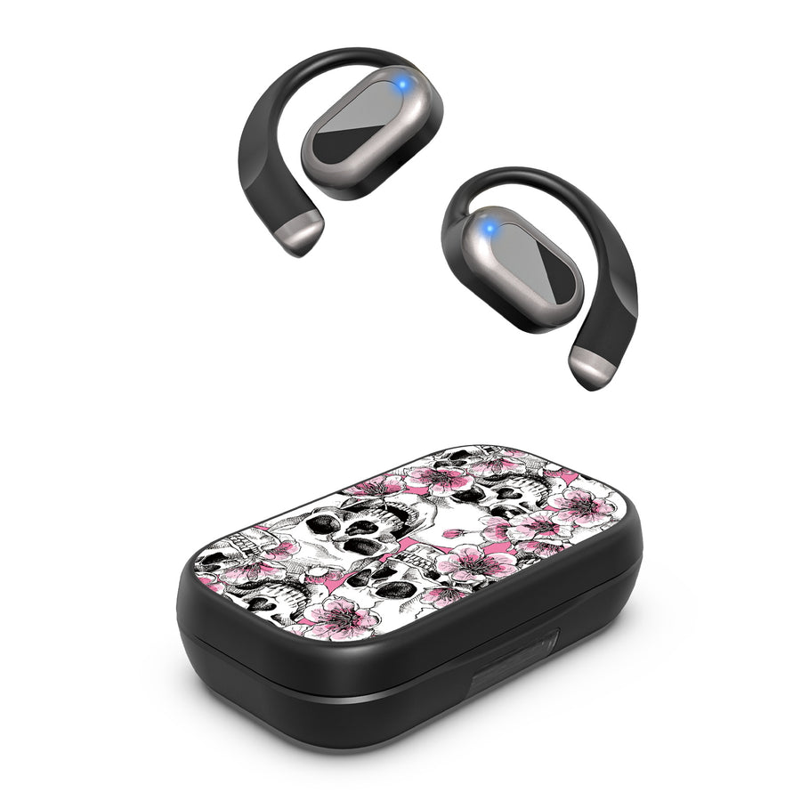 MyBat Design Lab Open-Ear Earbuds XL - Black - Death Blooms - MFHSBTST271-419-2.jpg