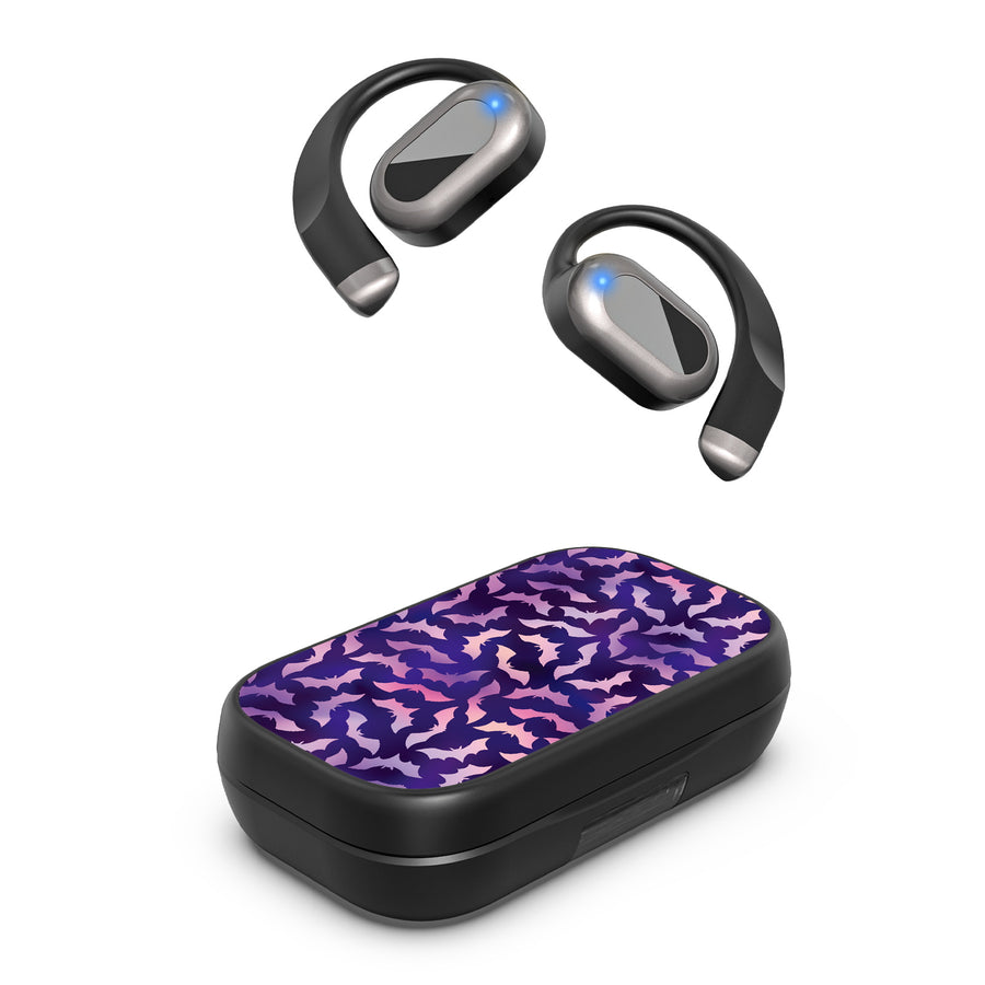 MyBat Design Lab Open-Ear Earbuds XL - Black - Twilight Bats - MFHSBTST271-422-2.jpg