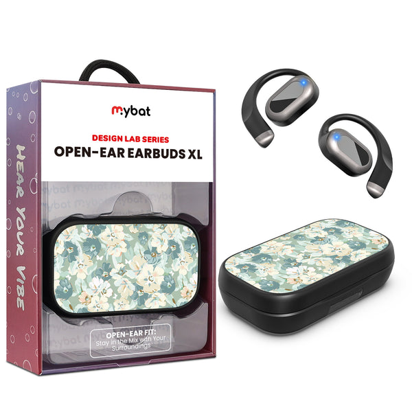 MyBat Design Lab Open-Ear Earbuds XL - Black - Vintage Garden - MFHSBTST271-432-1.jpg