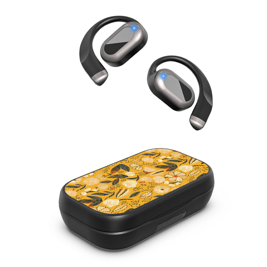 MyBat Design Lab Open-Ear Earbuds XL - Black - Floral Stitch - MFHSBTST271-439-2.jpg