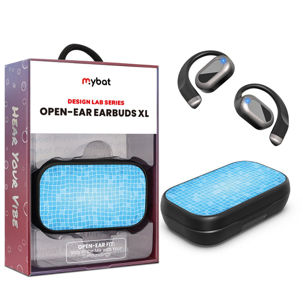 MyBat Design Lab Open-Ear Earbuds XL - Black - Pool Tile - MFHSBTST271-504-1.jpg