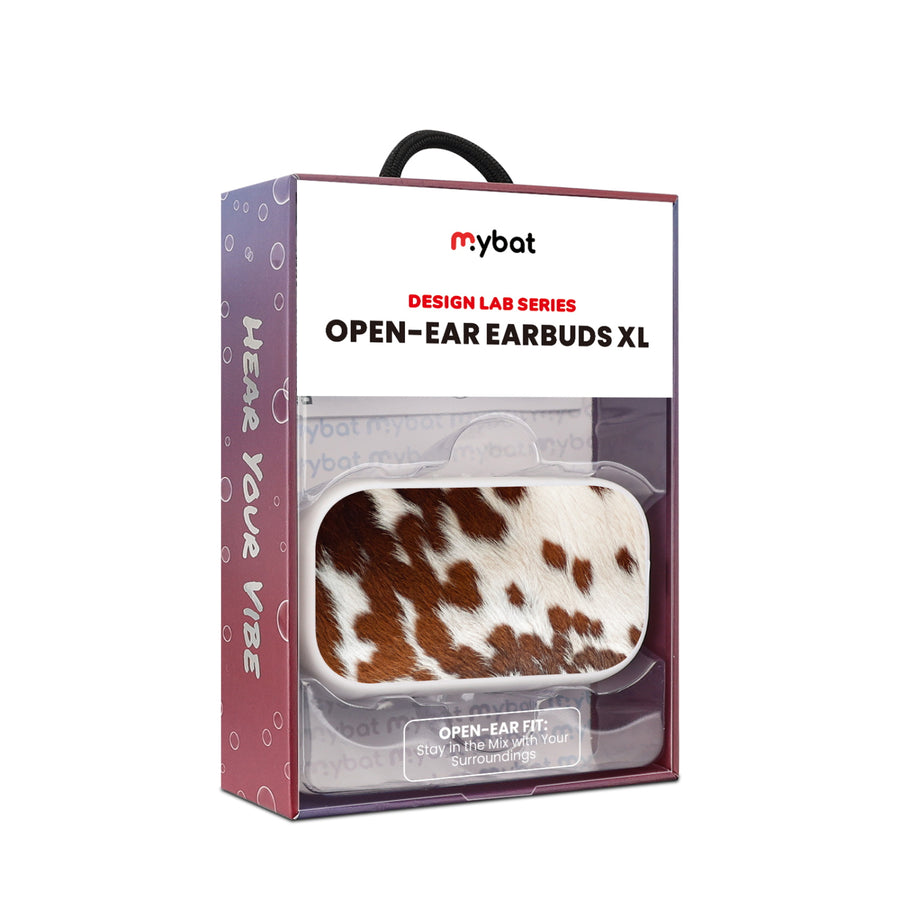 MyBat Design Lab Open-Ear Earbuds XL - White - Cow Fur - MFHSBTST272-013-10.jpg