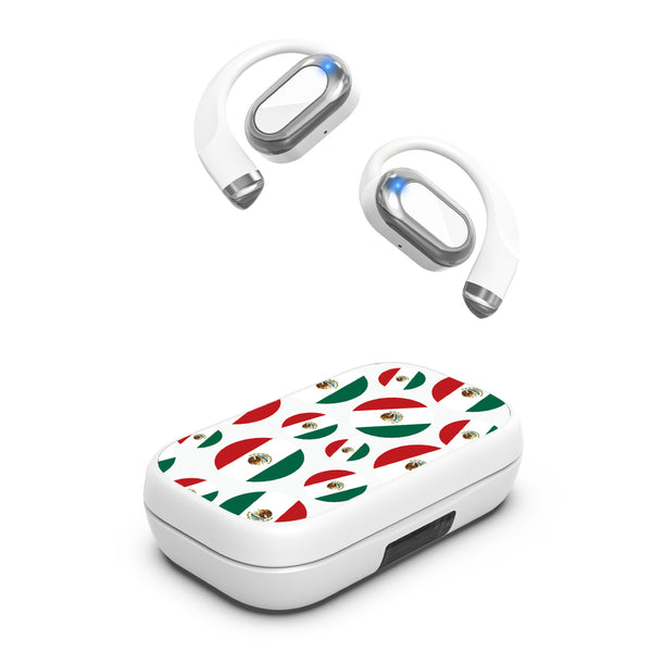 MyBat Design Lab Open-Ear Earbuds XL - White - Mexican Pride - MFHSBTST272-025-2.jpg