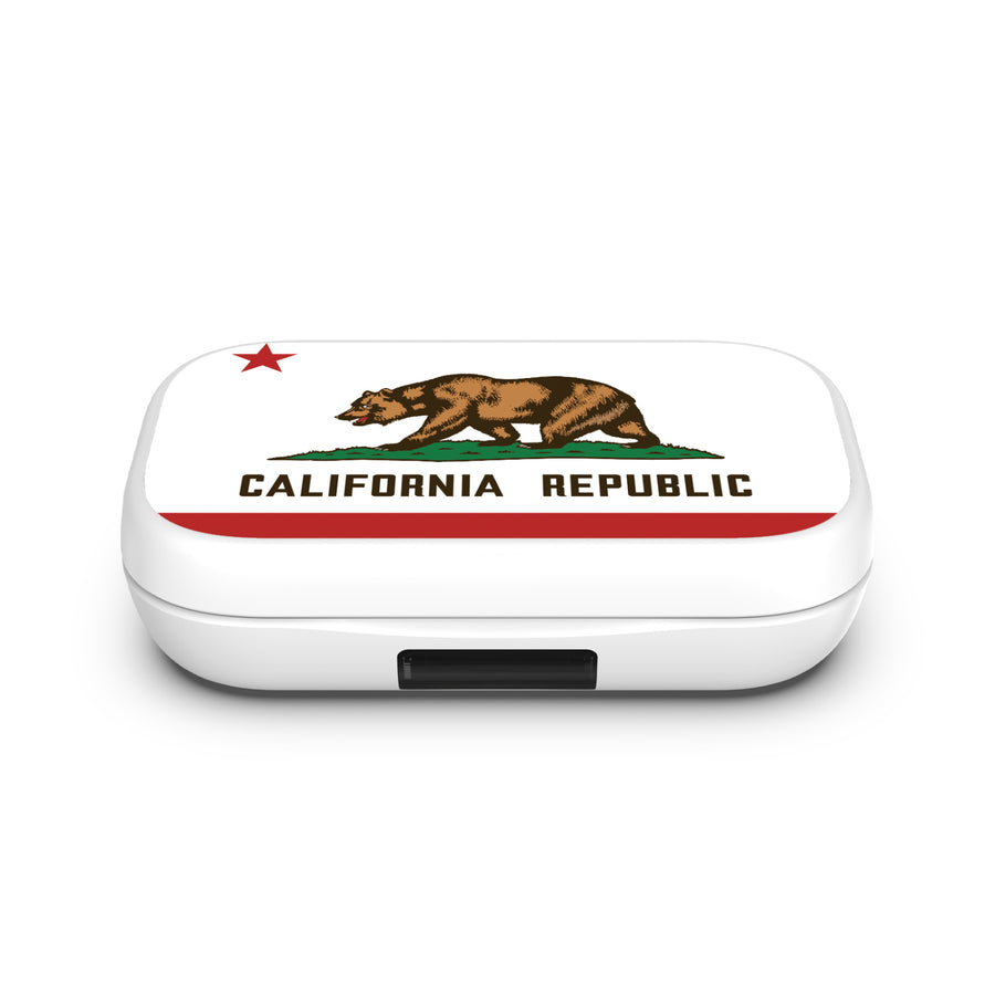 MyBat Design Lab Open-Ear Earbuds XL - White - California State Flag - MFHSBTST272-027-4.jpg