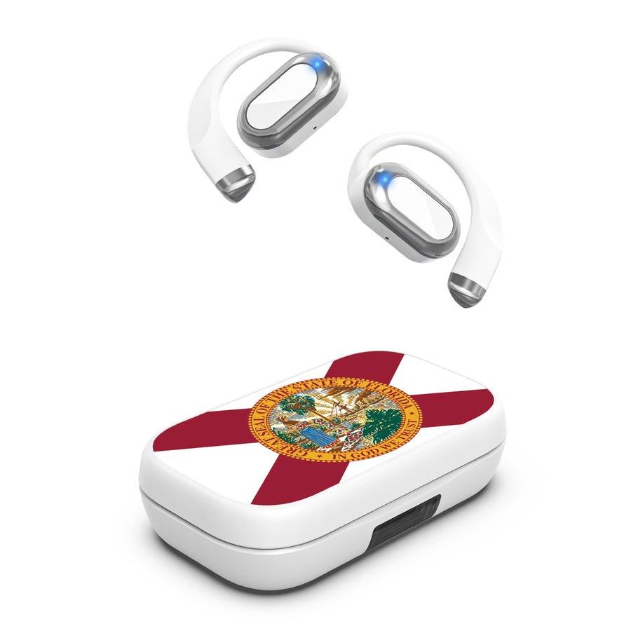 MyBat Design Lab Open-Ear Earbuds XL - White - Florida State Flag - MFHSBTST272-028-2.jpg