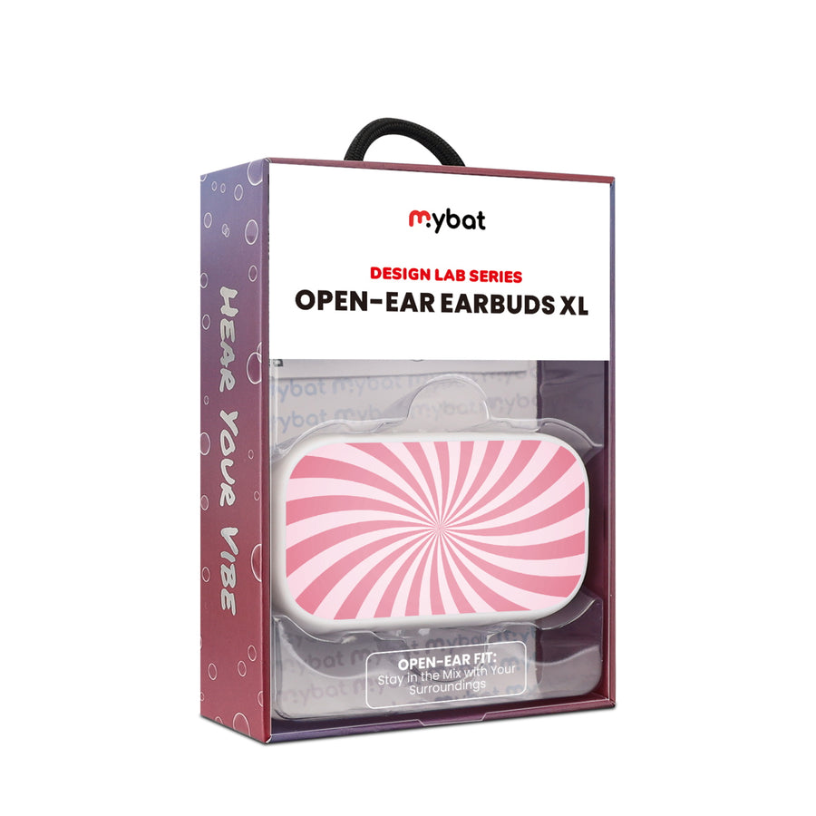 MyBat Design Lab Open-Ear Earbuds XL - White - Candy Swirl - MFHSBTST272-104-10.jpg