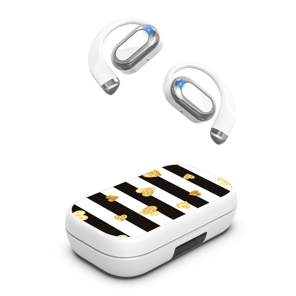 MyBat Design Lab Open-Ear Earbuds XL - White - Heart of Gold - MFHSBTST272-166-2.jpg