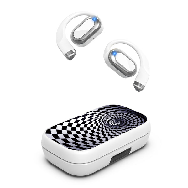 MyBat Design Lab Open-Ear Earbuds XL - White - Spiral Out - MFHSBTST272-266-2.jpg
