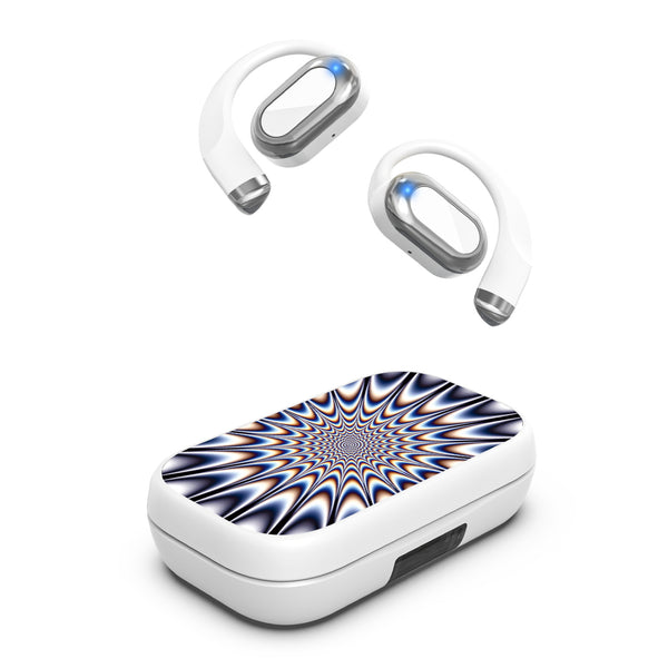 MyBat Design Lab Open-Ear Earbuds XL - White - Hypnotic Burst - MFHSBTST272-267-2.jpg