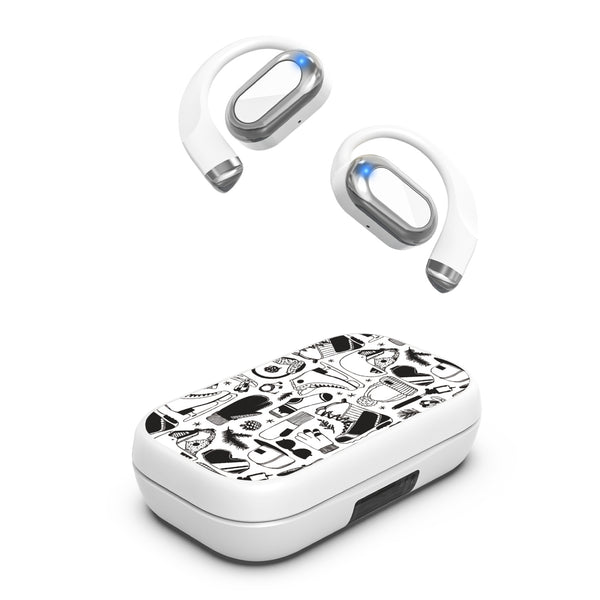 MyBat Design Lab Open-Ear Earbuds XL - White - Hit the Slopes - MFHSBTST272-325-2.jpg