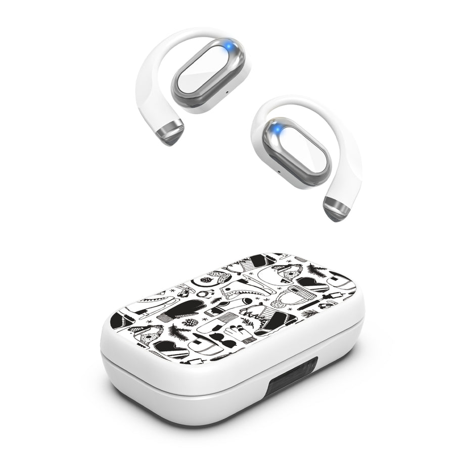MyBat Design Lab Open-Ear Earbuds XL - White - Hit the Slopes - MFHSBTST272-325-2.jpg