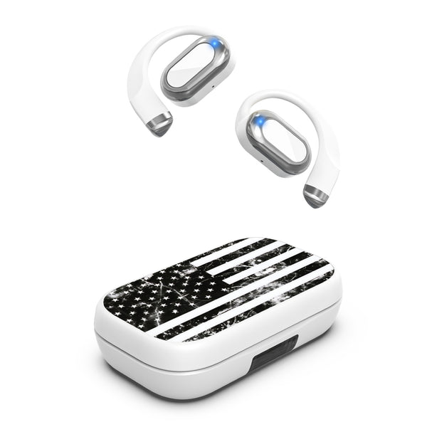 MyBat Design Lab Open-Ear Earbuds XL - White - Distress US Flag - MFHSBTST272-344-2.jpg