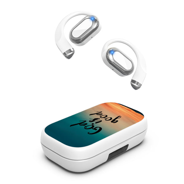 MyBat Design Lab Open-Ear Earbuds XL - White - God is Good - MFHSBTST272-364-2.jpg