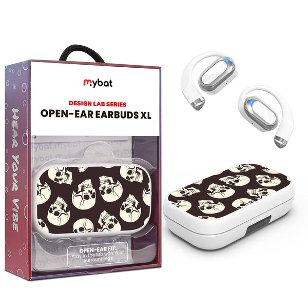 MyBat Design Lab Open-Ear Earbuds XL - White - Bone Heads - MFHSBTST272-411-1.jpg