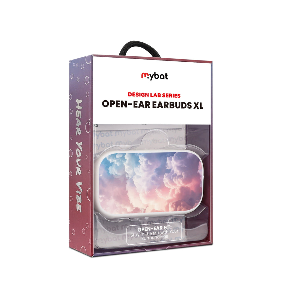 MyBat Design Lab Open-Ear Earbuds XL - White- Cloudscape - MFHSBTST272-490-10.jpg