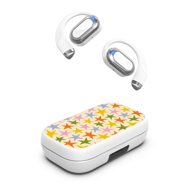 MyBat Design Lab Open-Ear Earbuds XL - White- Party Stars - MFHSBTST272-500-2.jpg