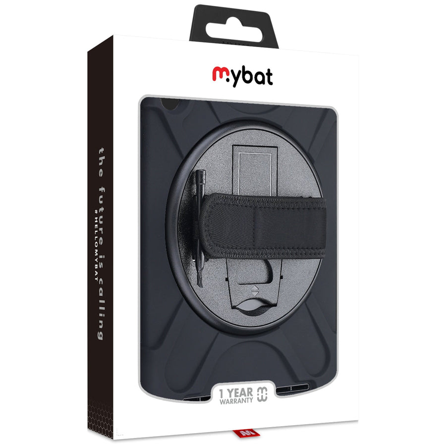 MyBat TurnTablet Xtra Grip Series - iPad 10.9 (2022) / iPad 11 (2025) - Black / Black