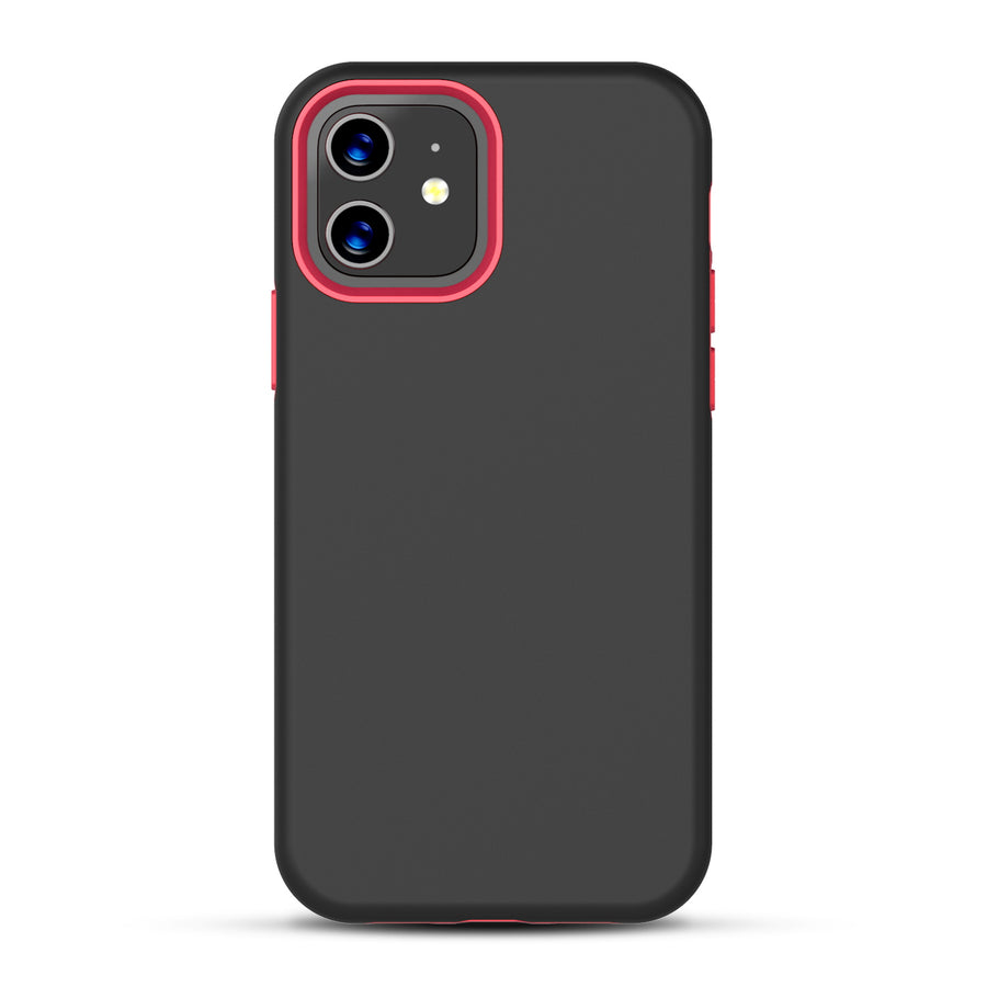 MyBat Fuse Series Case for Apple iPhone 12 mini - Black / Red - MIP12CSD5FS002-3.jpg