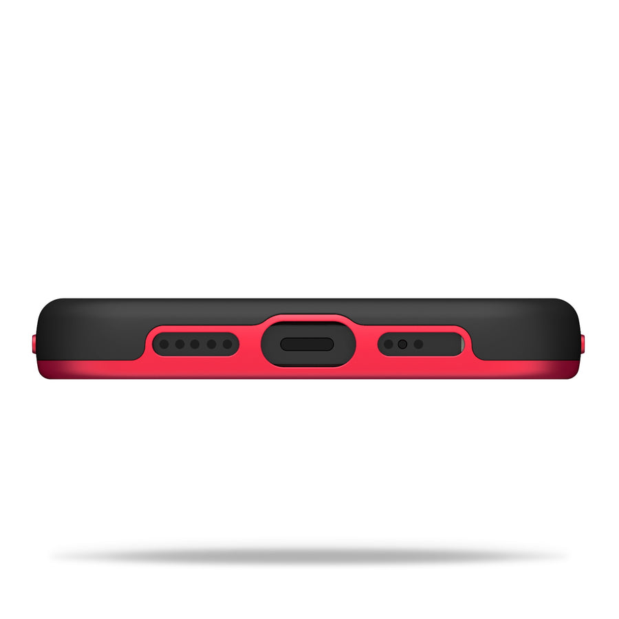 MyBat Fuse Series Case for Apple iPhone 12 mini - Black / Red - MIP12CSD5FS002-7.jpg