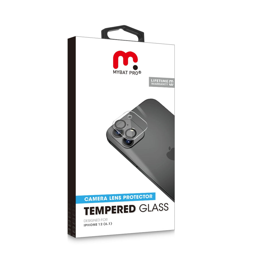 MyBat Pro Tempered Glass Lens Protector (2.5D) for Apple iPhone 12 - Clear