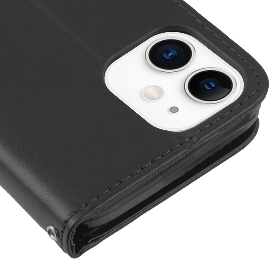 MyBat MyJacket Wallet Xtra Series for Apple iPhone 12 mini - Black / Black - MIP12PCMJG031-5.jpg