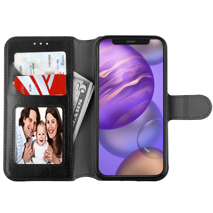 MyBat MyJacket Wallet Element Series for Apple iPhone 12 mini - Black - MIP12PCMJK561-3.jpg