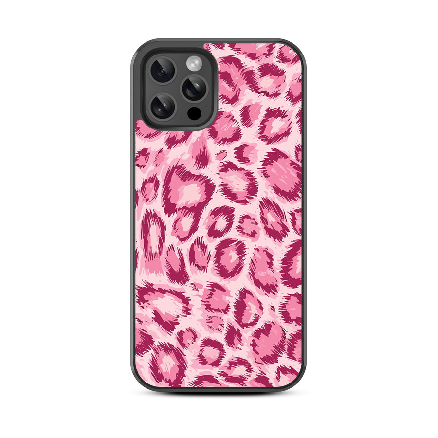 MyBat Design Lab Series Case for Apple iPhone 12 / 12 Pro (6.1) - Pink Leopard Print - MIP12PCSLESM007-3.jpg