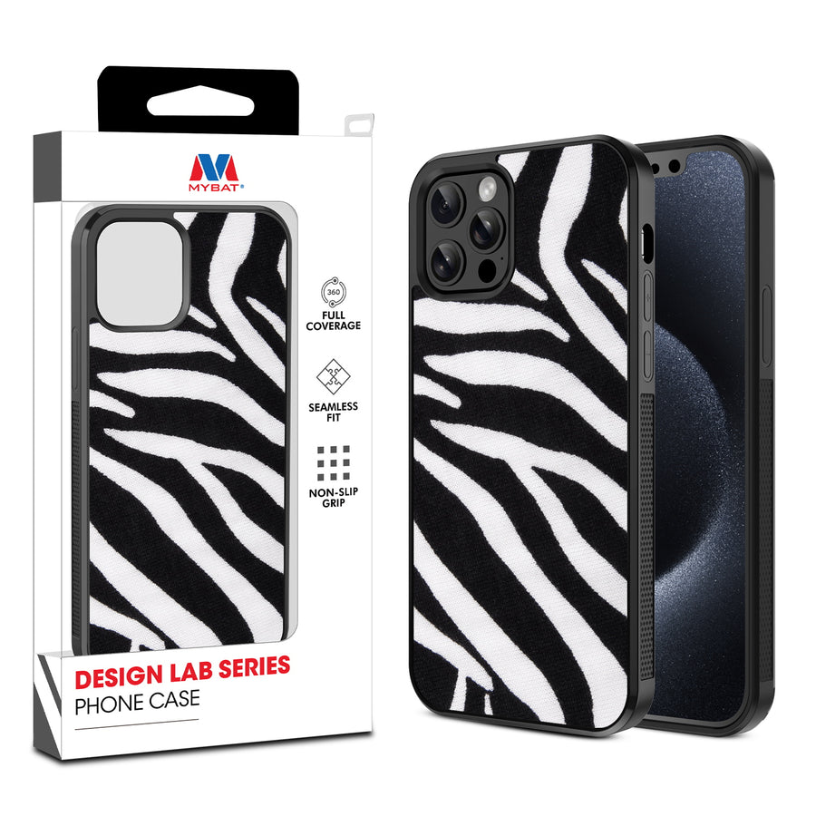 MyBat Design Lab Series Case for Apple iPhone 12 / 12 Pro (6.1) - Zebra Print - MIP12PCSLESM009-1.jpg