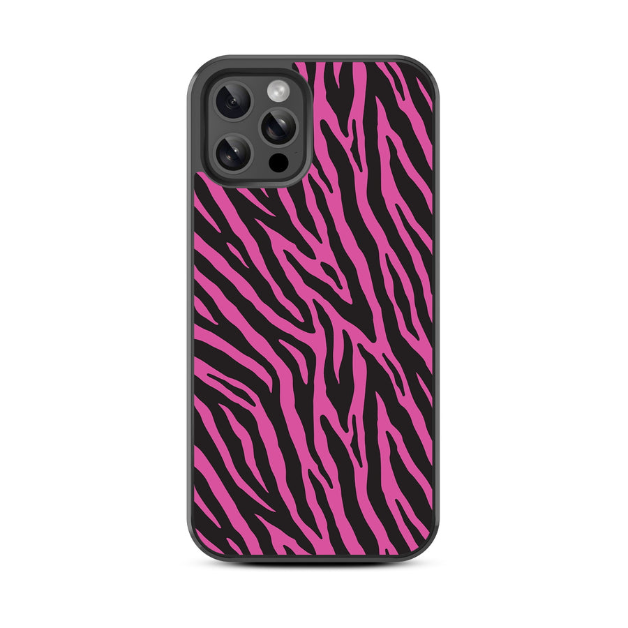 MyBat Design Lab Series Case for Apple iPhone 12 / 12 Pro (6.1) - Pink Zebra Print - MIP12PCSLESM010-3.jpg