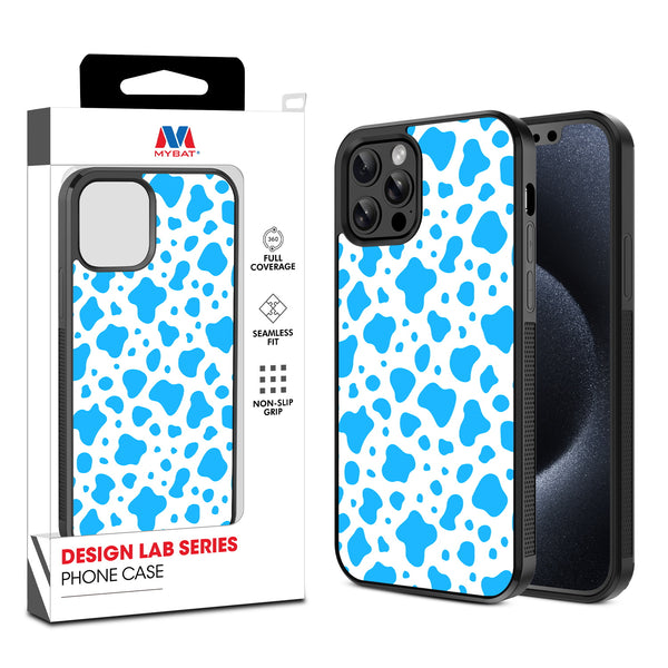 MyBat Design Lab Series Case for Apple iPhone 12 / 12 Pro (6.1) - Blue Cow Print - MIP12PCSLESM016-1.jpg