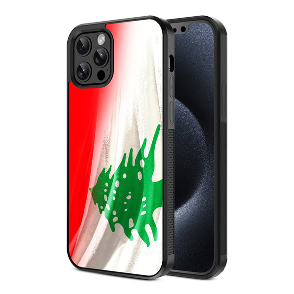 MyBat Design Lab Series Case for Apple iPhone 12 / 12 Pro (6.1) - Lebanese Flag - MIP12PCSLESM033-2.jpg